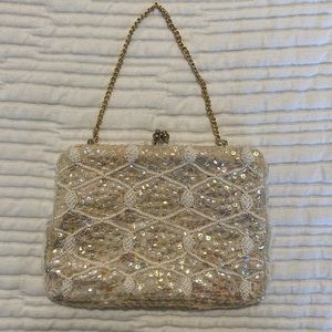 Vintage beaded bag/clutch